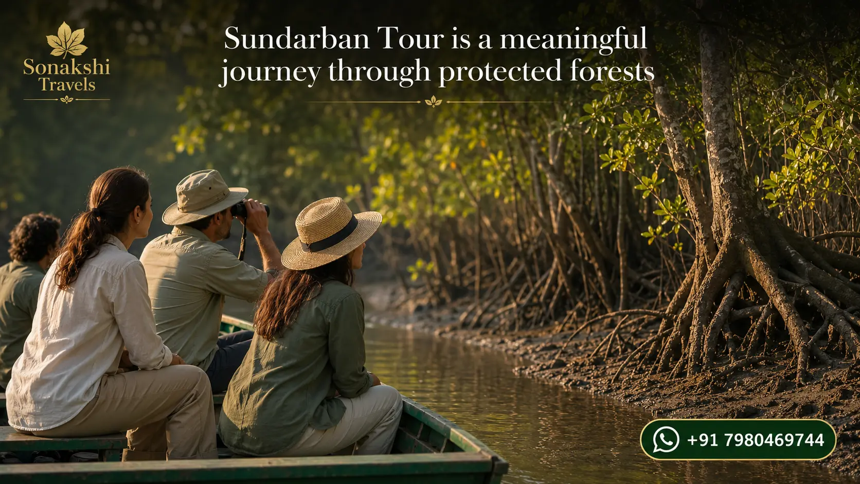 Sundarban Tour is a meaningful journey through protected forests